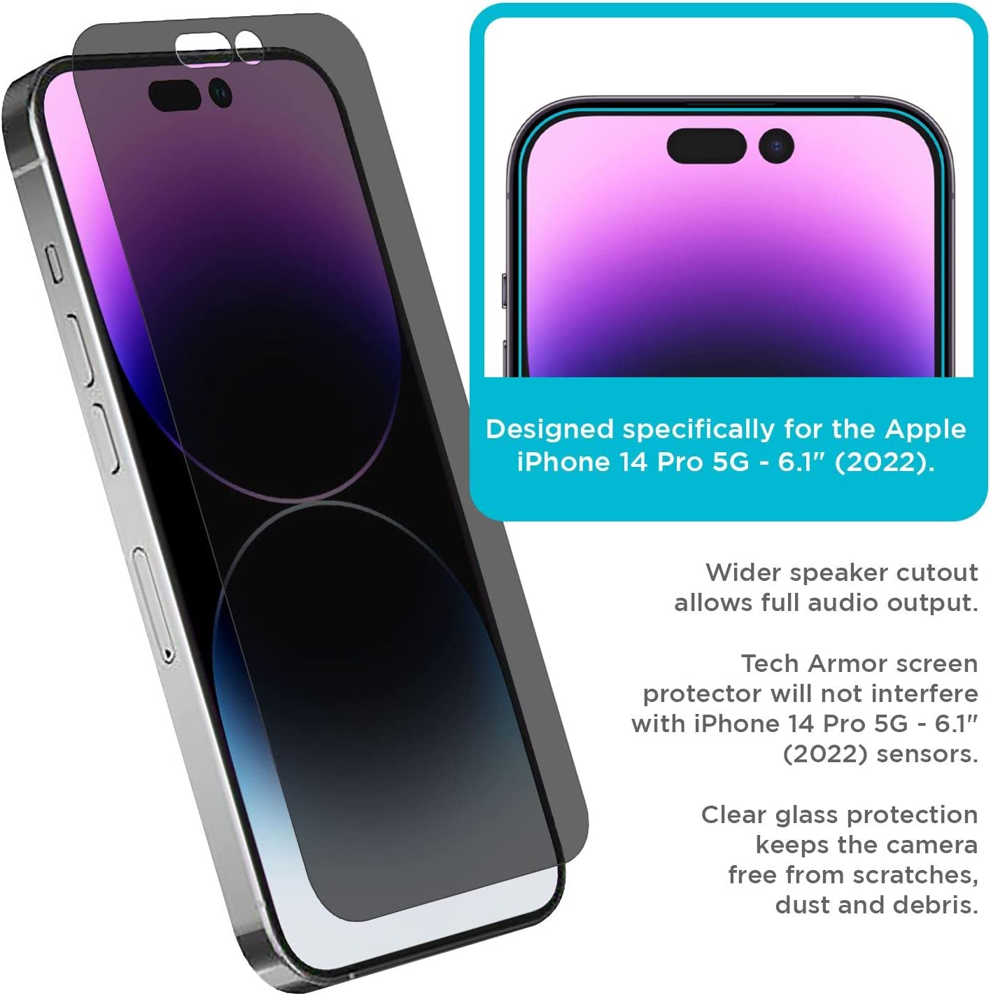 High Quality Anti Spy Privacy Screen Protector 2.5d 9h Tempered Glass For iphone 15 pro max Screen Protector iphone 15 P
