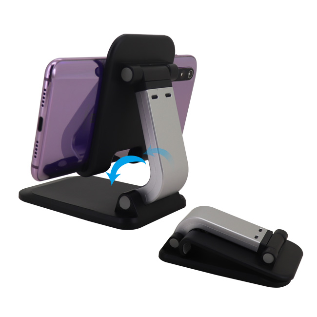Plastic desk phone holder tablet cellphone accessory display phone stands foldable mobile phone holders