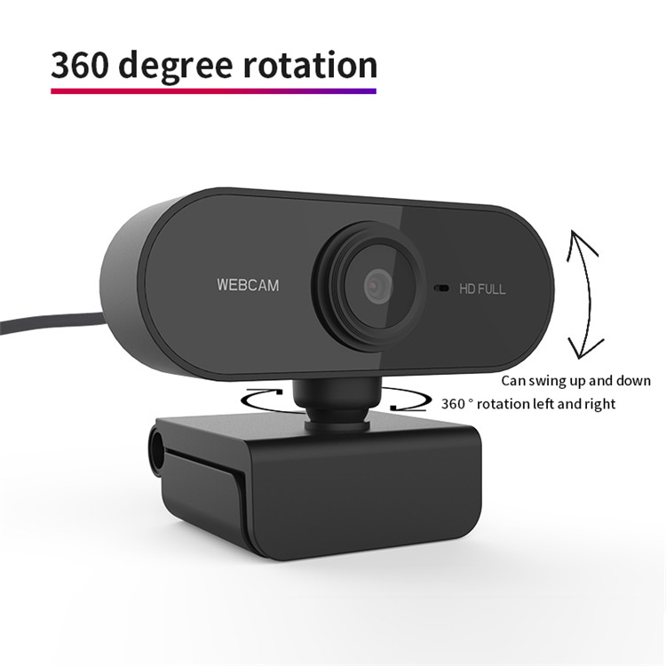  High Definition Webcams HD Webcam with Mic for Live Streaming Recording