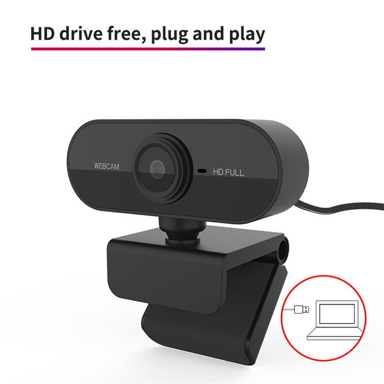  High Definition Webcams HD Webcam with Mic for Live Streaming Recording