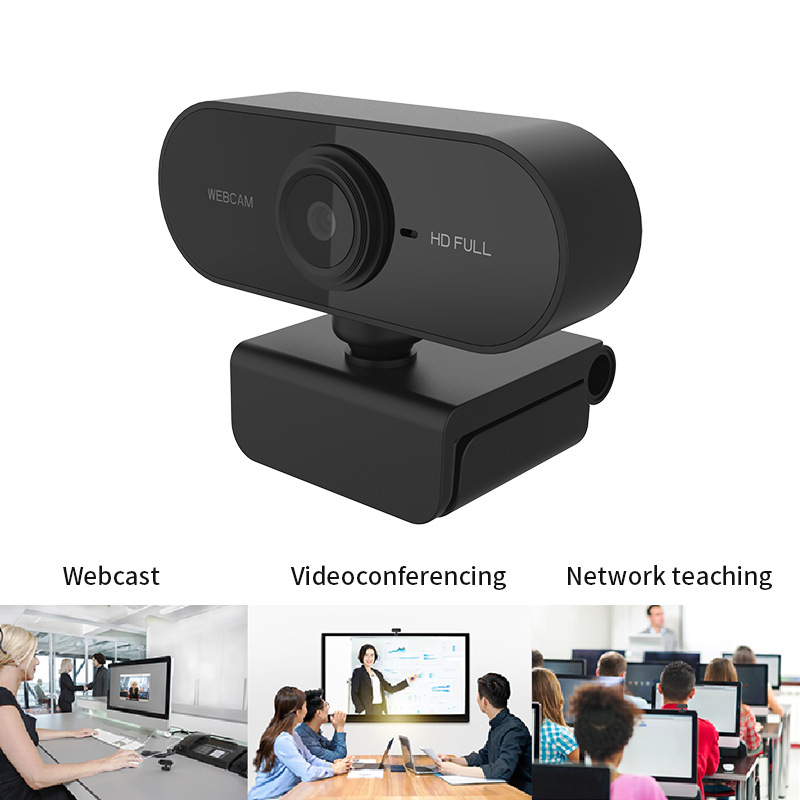 Webcast video conferencing network teaching auto focusing rotatable pc computer usb hd plug camera 1080p webcam with mic