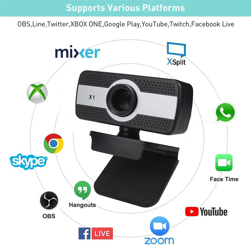   HD 1080P 720P full USB PC camera  webcam with microphone for video conference