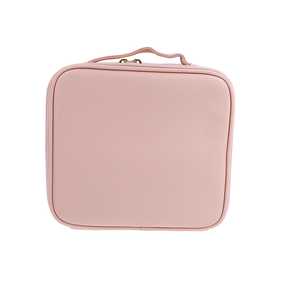  Travel Portable Makeup Bag Organizer with Zipper Cosmetic Bag Best 100% Material Make up Case Cosmetic Bag