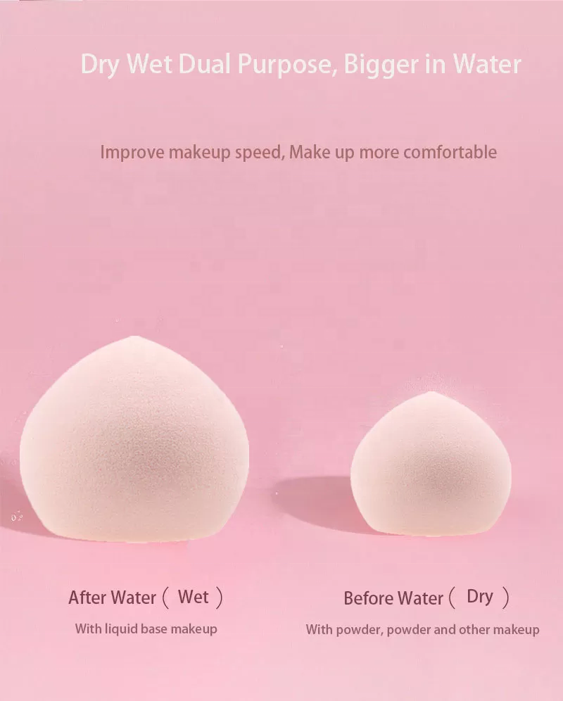 Creative Super Soft Velvet Latex Free Makeup Blender Cosmetics Puff Makeup Sponge Blender Make Up