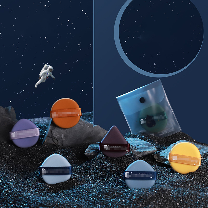 Various Shapes Round Flower Beauty Makeup Sponge Powder Puff Dry And Wet Combined Beauty Cosmetic Puff 