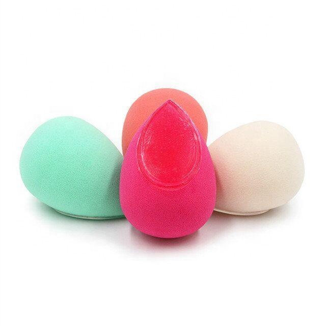 Original Silicone Makeup Sponge Beauty Puff , Dual Use, Spread and Blend Foundation , Daily Cosmetic Tools