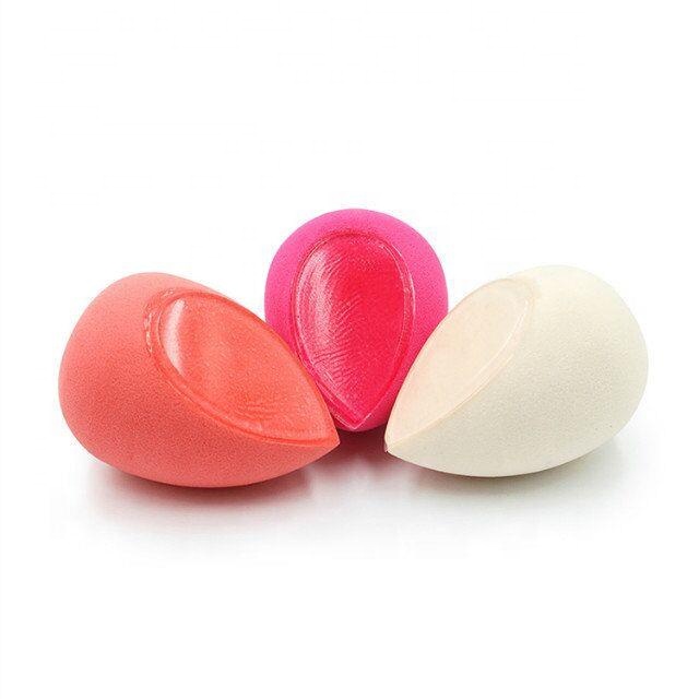 Original Silicone Makeup Sponge Beauty Puff , Dual Use, Spread and Blend Foundation , Daily Cosmetic Tools