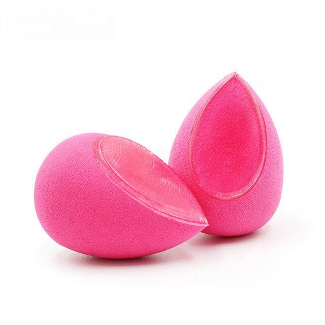 Original Silicone Makeup Sponge Beauty Puff , Dual Use, Spread and Blend Foundation , Daily Cosmetic Tools
