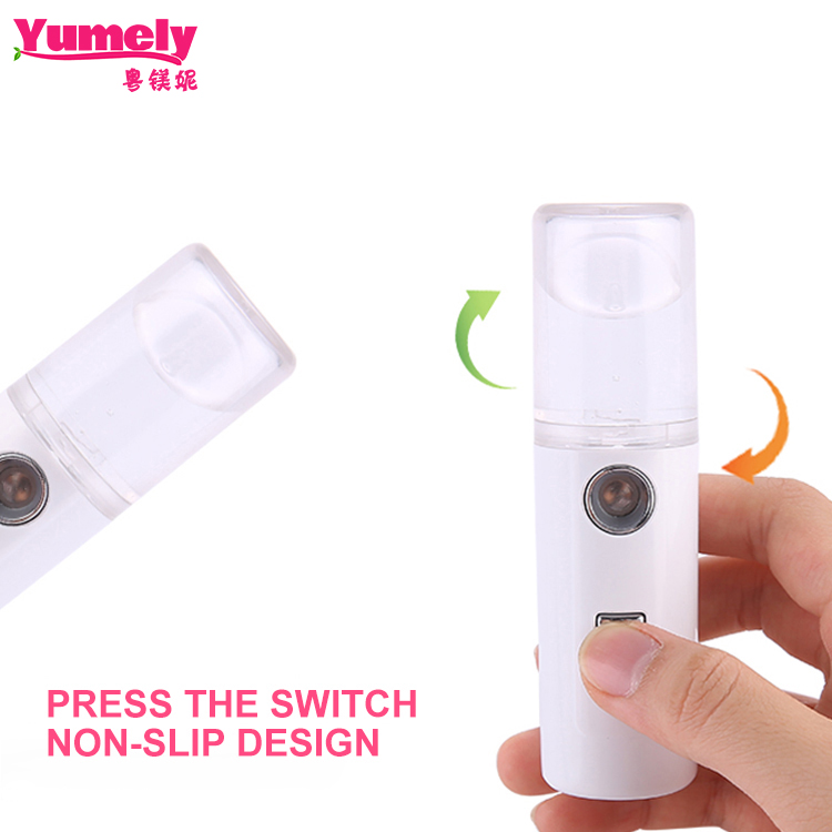 Electric Facial Mist Spray Vaporizador Mini 30ML Usb Rechargeable Face Humidifier Nano facial Steamer Sprayer
