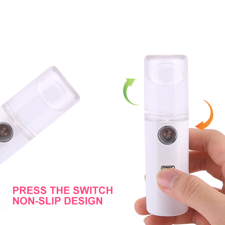 Electric Facial Mist Spray Vaporizador Mini 30ML Usb Rechargeable Face Humidifier Nano facial Steamer Sprayer