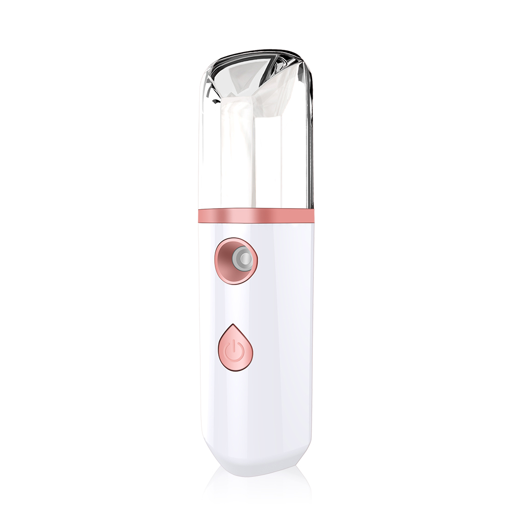 RTS Portable 30ml Face Handy Cool Mist Sprayer Support Adding Toner Milk Moisturizing Hydrating Sanitizer Nano Facial Mi