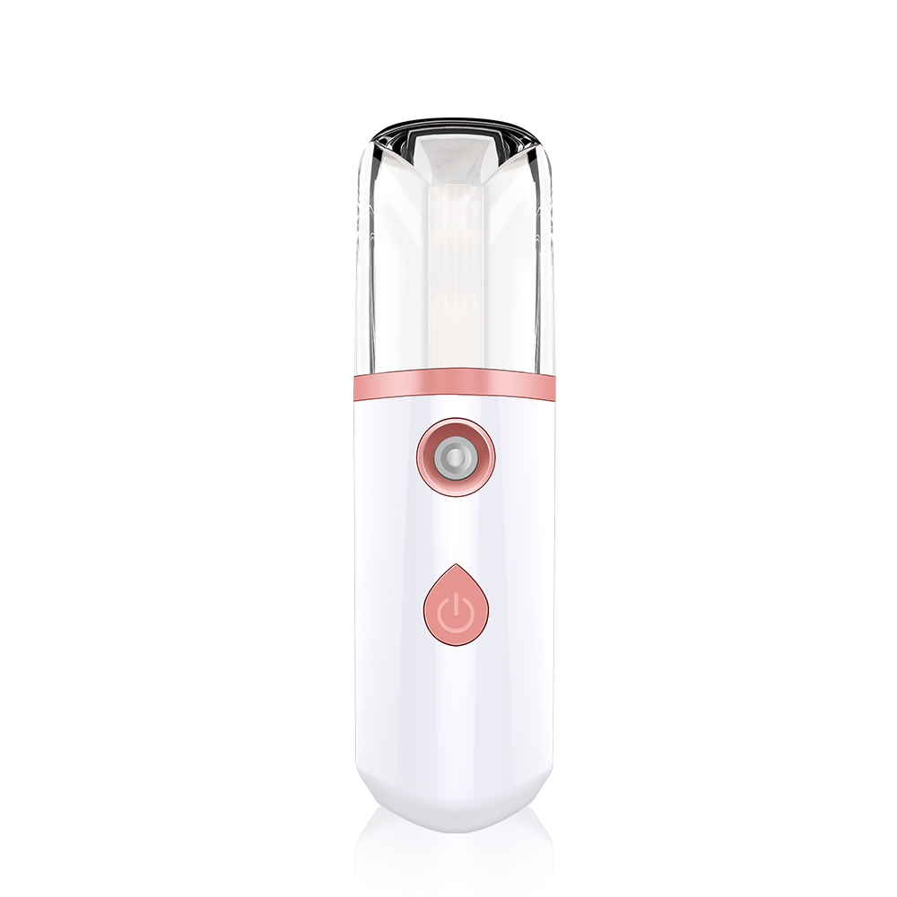 RTS Portable 30ml Face Handy Cool Mist Sprayer Support Adding Toner Milk Moisturizing Hydrating Sanitizer Nano Facial Mi