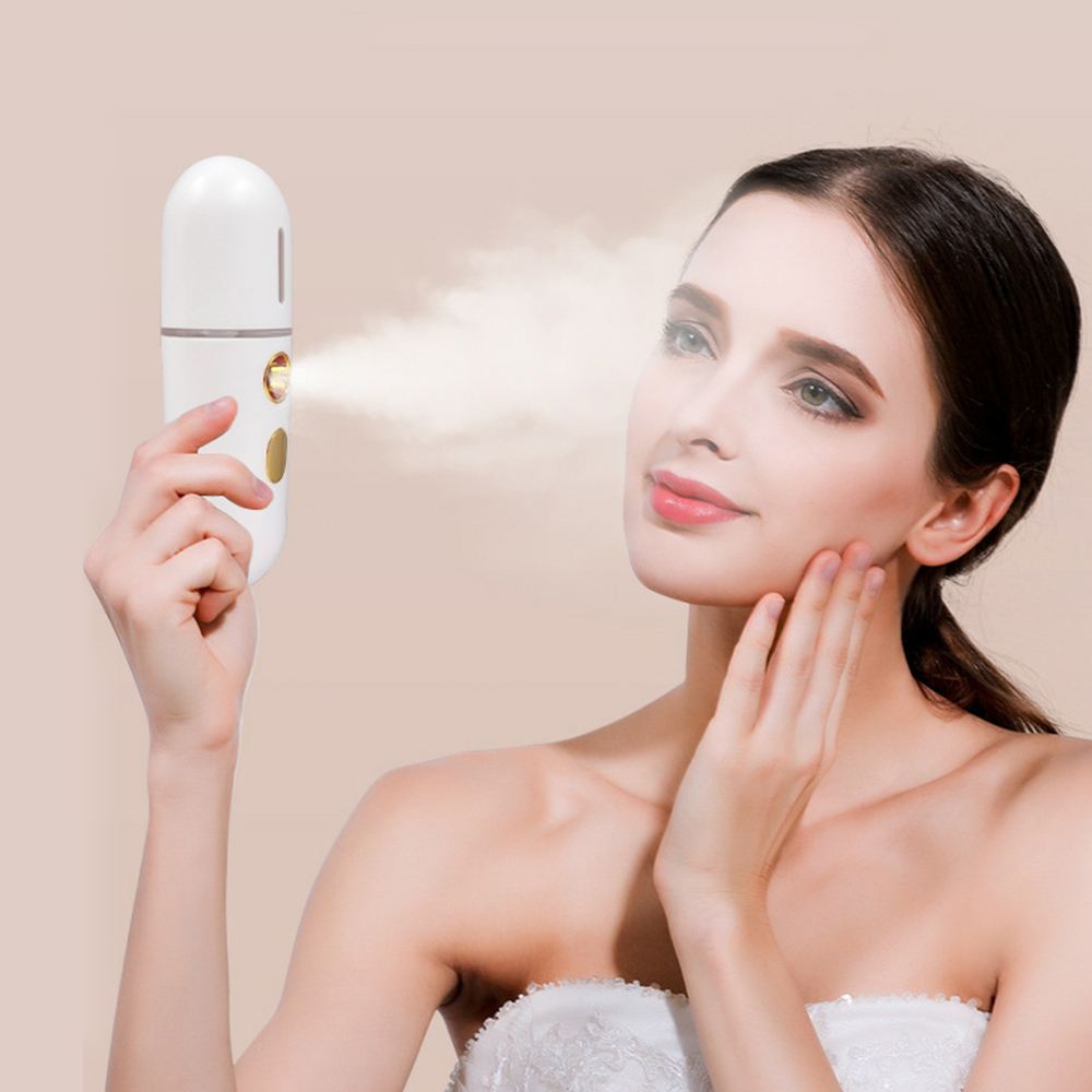 And  Multifunctional Mini NANO Spray Bottle Electric Mist Nozzle Facial Nano Mist Sprayer Steamer