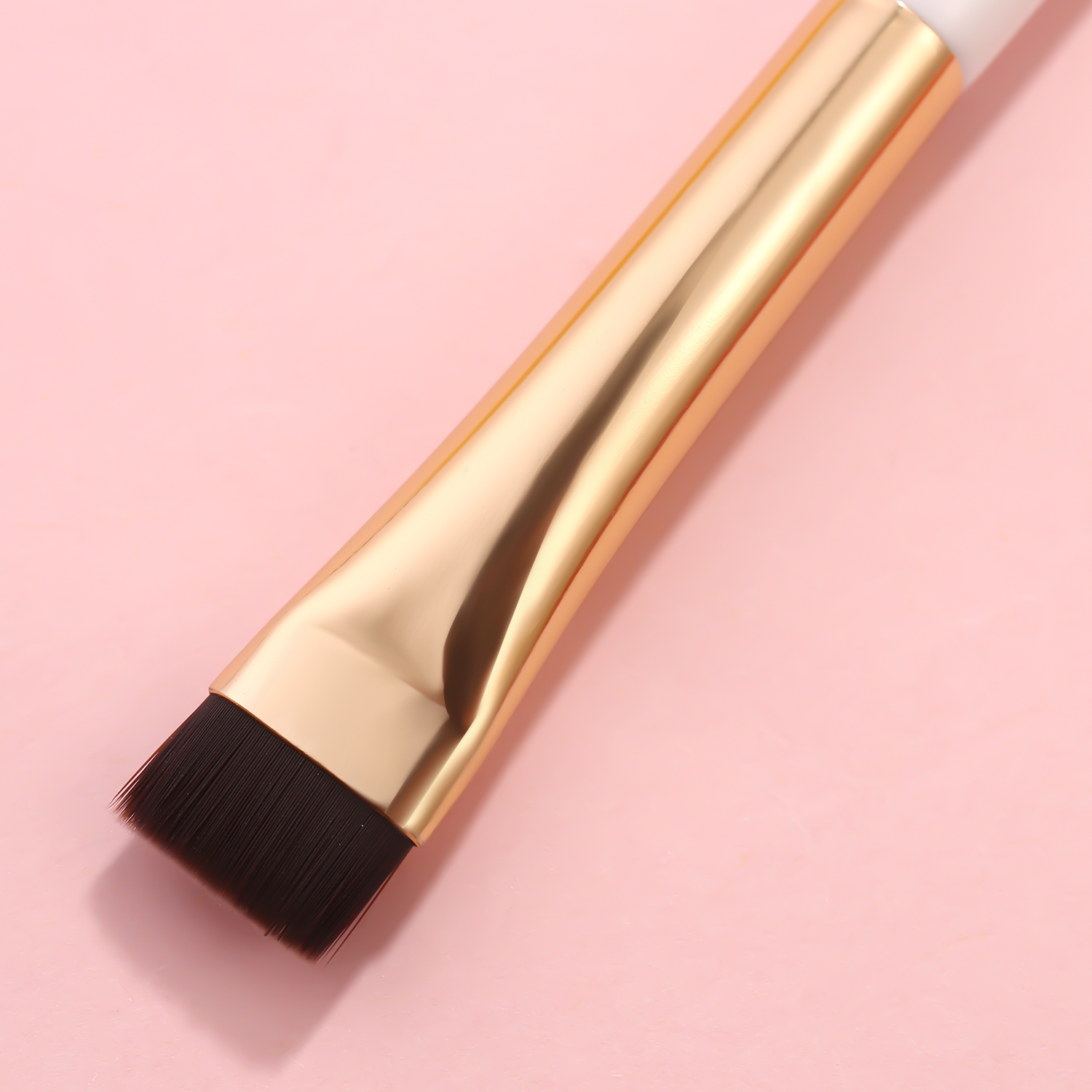 BEILI Vegan Makeup Brushes Eyebrow eyeliner brush Private Label Synthetic Single Flat Top Liquid Concealer Brush