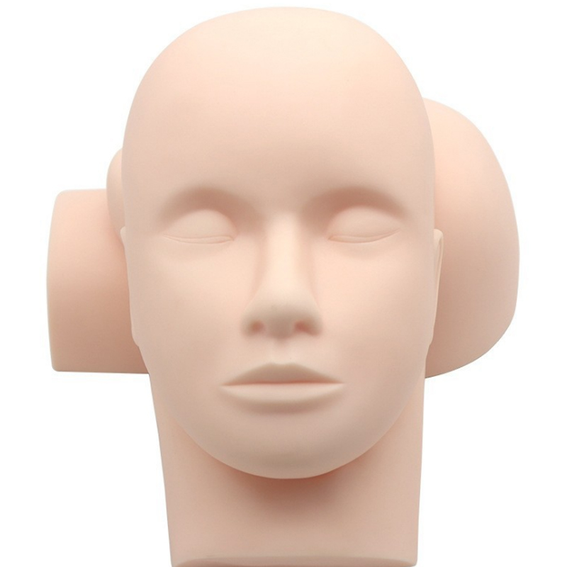 Ballylash Dropshipping Silicone Training Head Eyelash Extension Practice Model Dummy Other Eyelashes & Tools Lash Manneq