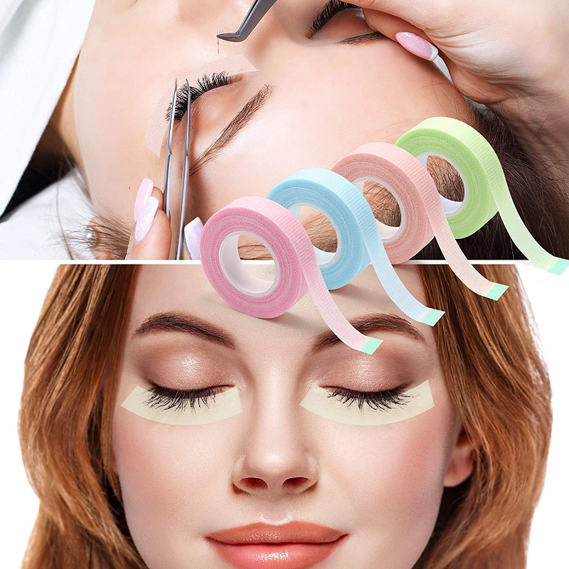VEYES Beauty lash tape box foam tape for eyelashes blue pink micropore paper eyelid tape for lash extensions