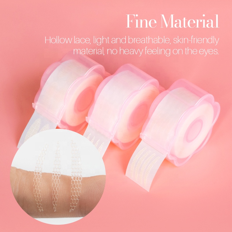 High quality professional eyelid tools breathable light weight lace double eyelid sticker
