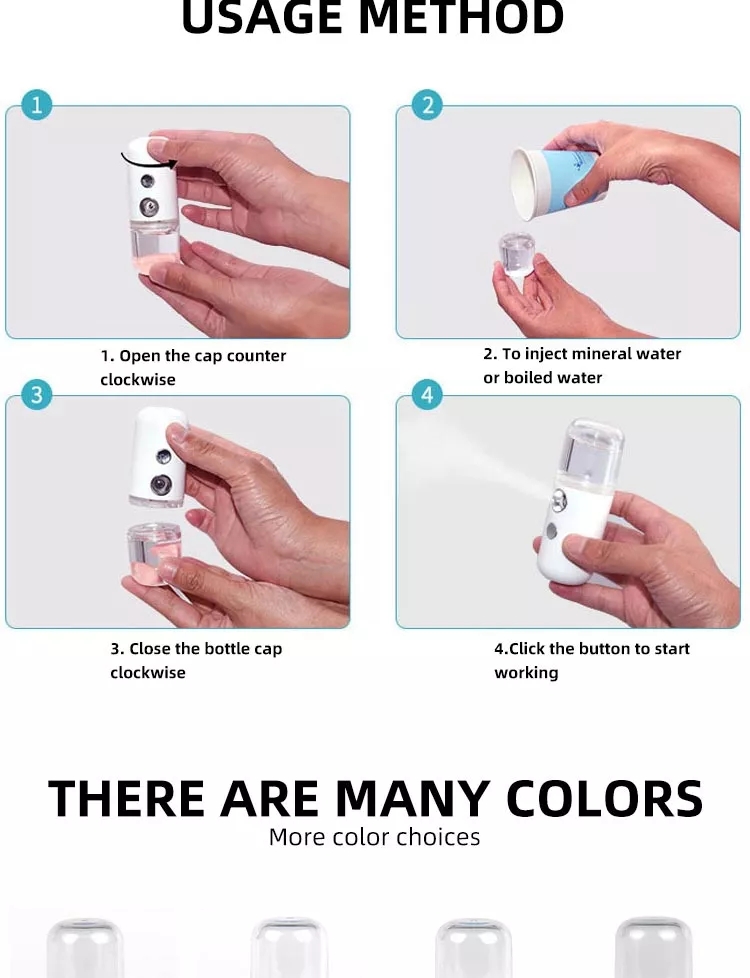 d  nebulizer facial humidifier nano facial mist sprayer lash mister mini face steamer