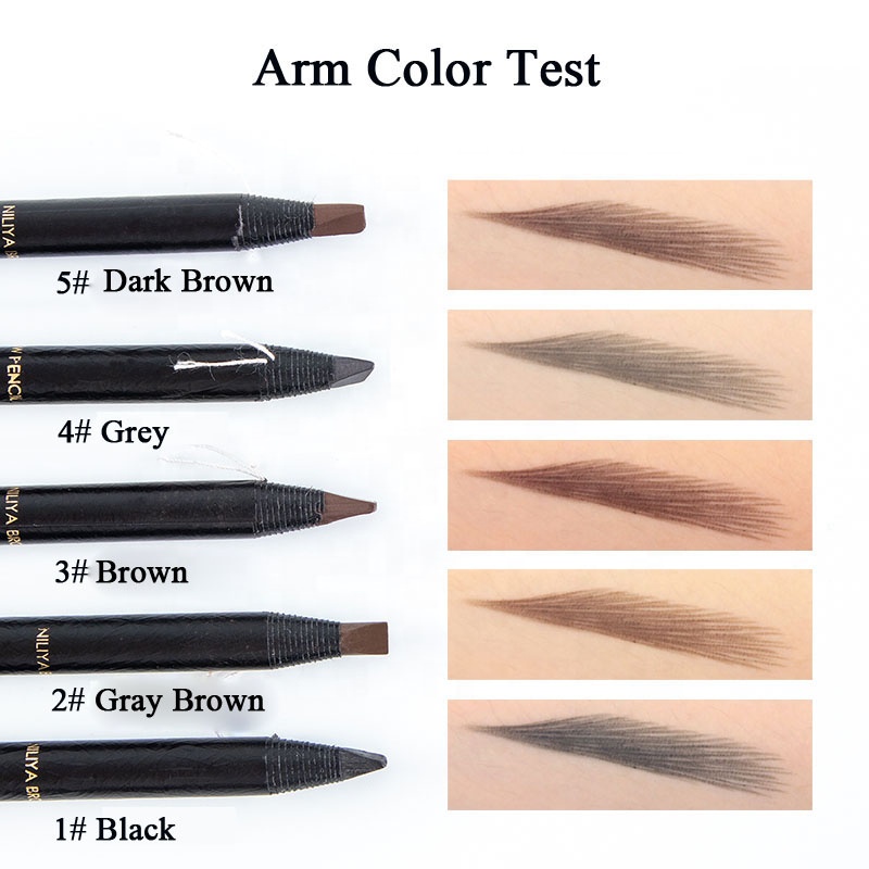 Waterproof Long-Lasting Brow Pencil Microblading Supply Permanent Makeup Tools Natural Makeup Peel Off Eyebrow Pencil wi