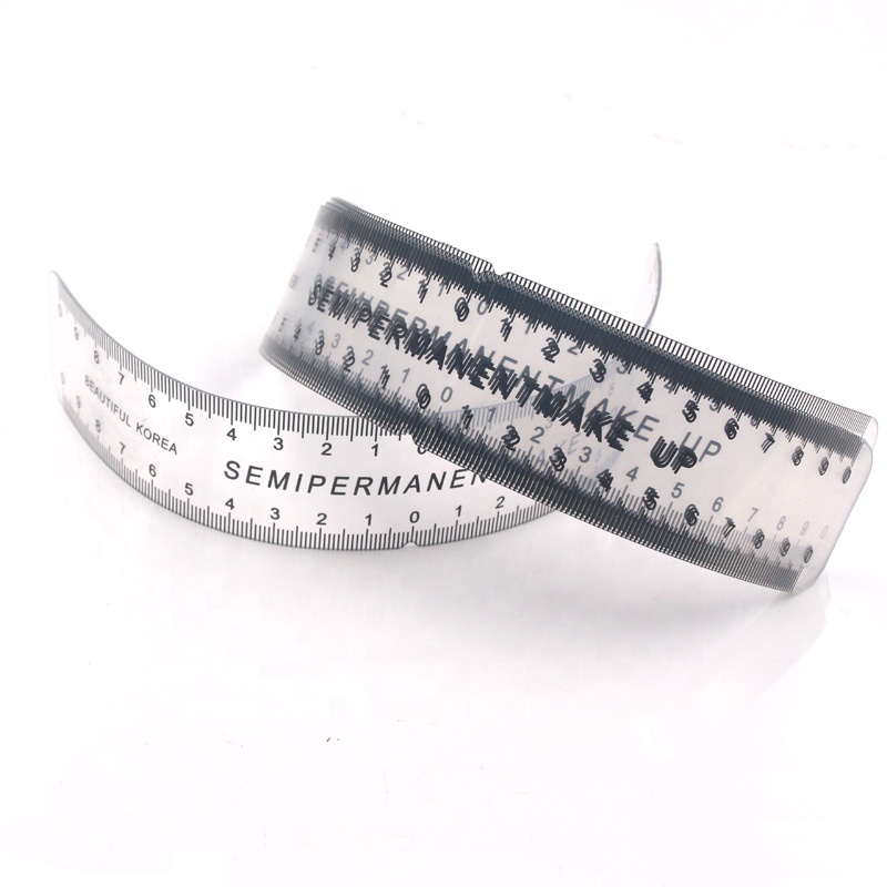 Eyebrow Ruler Measure Tools Beauty Balance Tattoo Stencils Microblading supplies Stainless steel Permanent Makeup Calipe