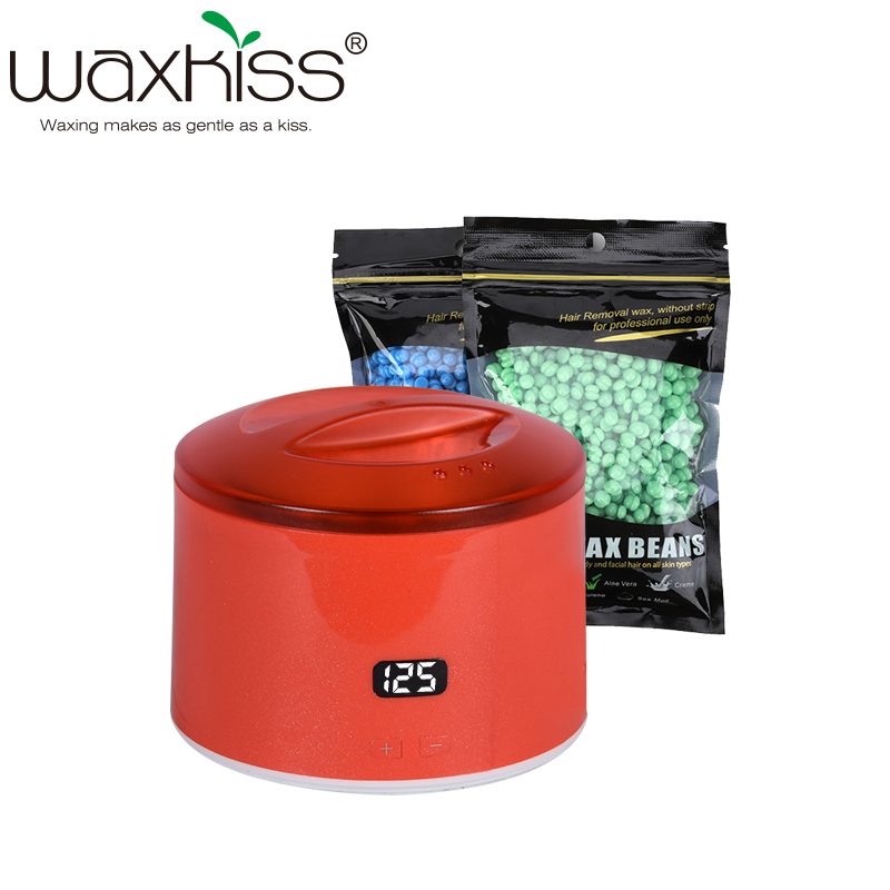 Waxkiss 2021 Vagina Wax Heater Hair Removal Waxing Machine 200ml Mini Wax Warmer