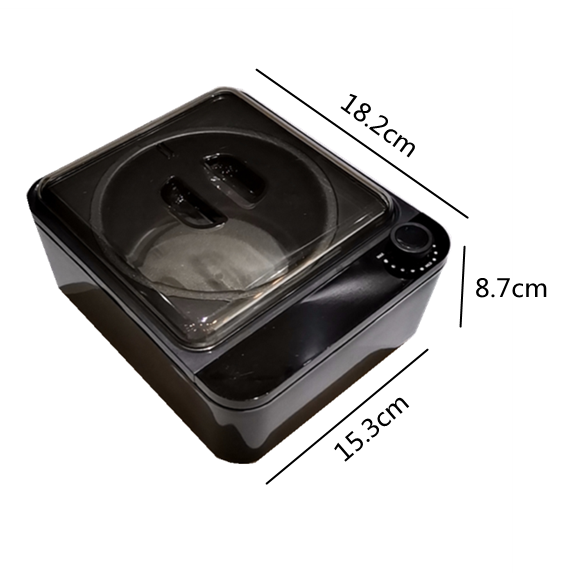 Electrical 1lb 500ml Black Plastic Wax Heater Warmer 500g Small Pot Hair Removal Wax Heating Machine