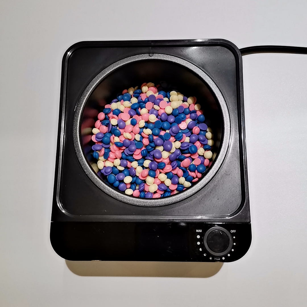 Electrical 1lb 500ml Black Plastic Wax Heater Warmer 500g Small Pot Hair Removal Wax Heating Machine