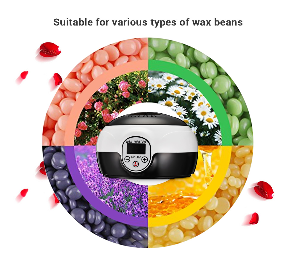 Wax Warmer Hair Removal  Wax heater Depilatory Wax Melting Pot With Digital Screen Display