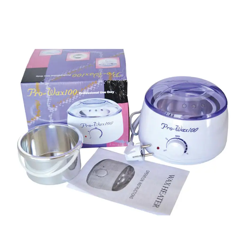 2023 Beauty Equipment Led Display  Wax 200 Hair Removal Waxing Kit Melting Pot Electronic Depilatory Wax Warmer Heater