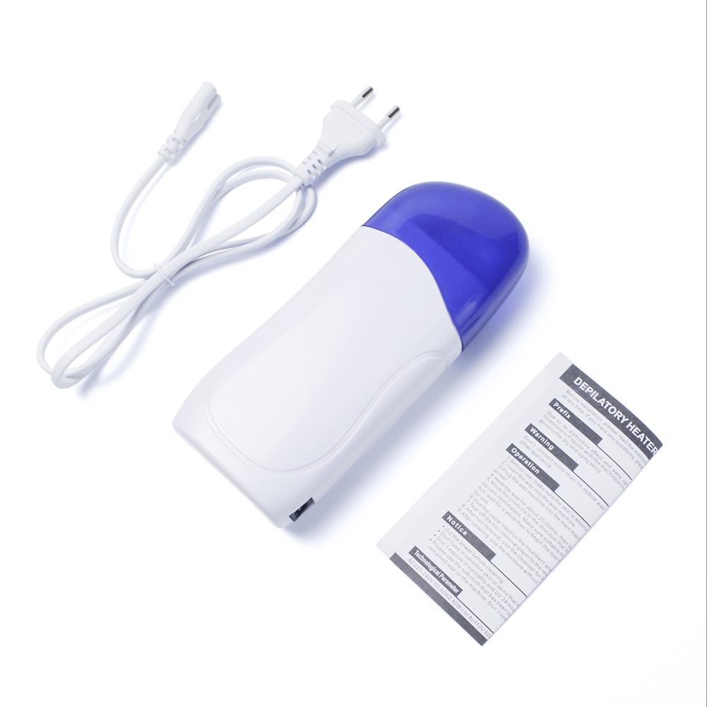 Portable Wax Warmer for Hair Removal, Electric Depilation Roll On Brazilian Wax Heater for Women and Men