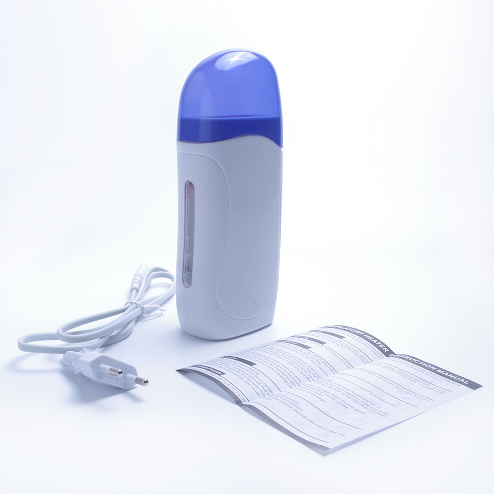 Professional Single Handheld Depilatory Wax Hair Removal Machine with EU/US Plug Portable Epilator Roll on Wax Heater Wa