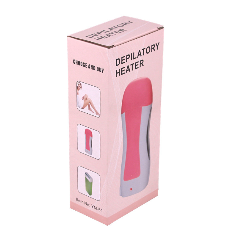 High Quality Mini Electric Roller Depilatory Cartridge Hair Removal Hard Wax Warmer Heater for Home Use