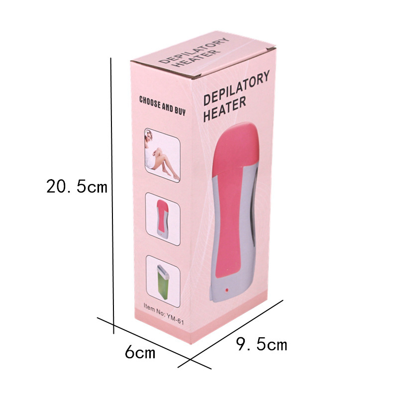 High Quality Mini Electric Roller Depilatory Cartridge Hair Removal Hard Wax Warmer Heater for Home Use