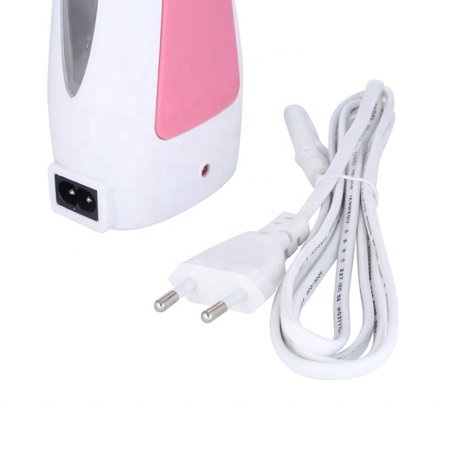 Dropshipping Pink 100 G Private label Depilatory Roller Heater depilatory Roll On Wax warmer hand held single roller wax