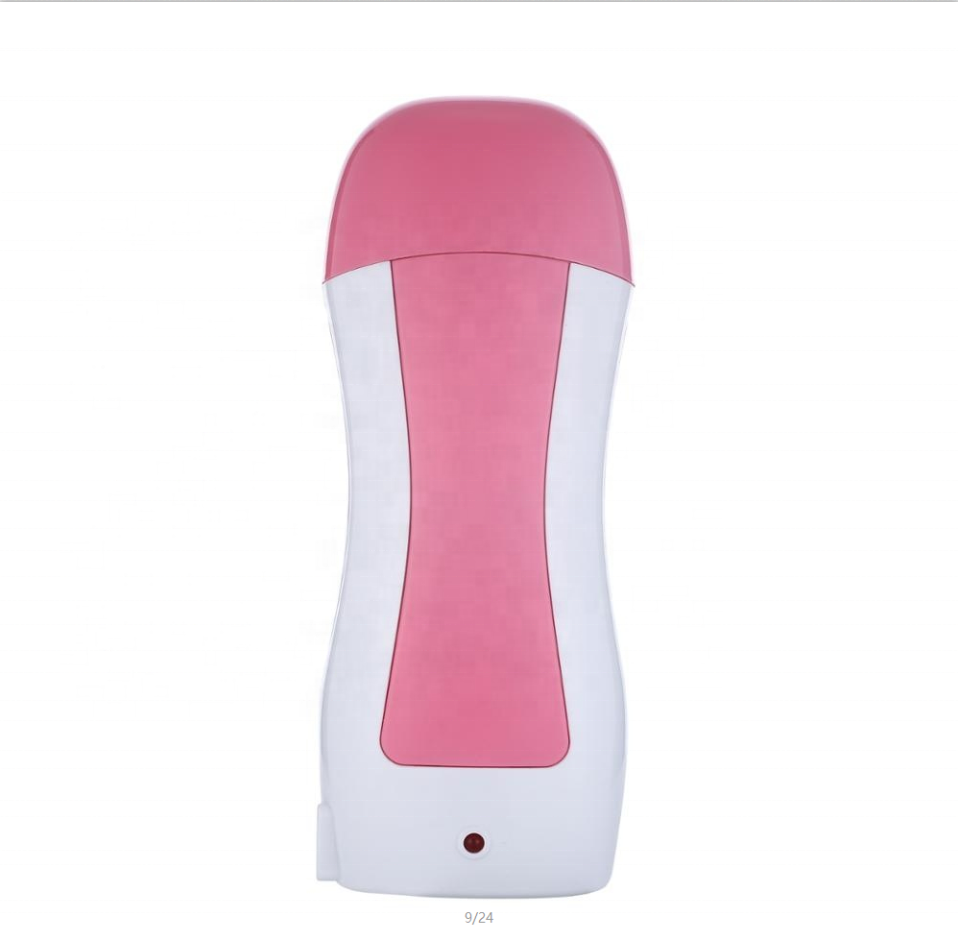 Dropshipping Pink 100 G Private label Depilatory Roller Heater depilatory Roll On Wax warmer hand held single roller wax