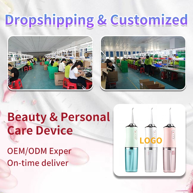 Professional Oral Dental Cordless Oral care Irrigator Sonic Machine Water Flosser Portable Dental Flosser