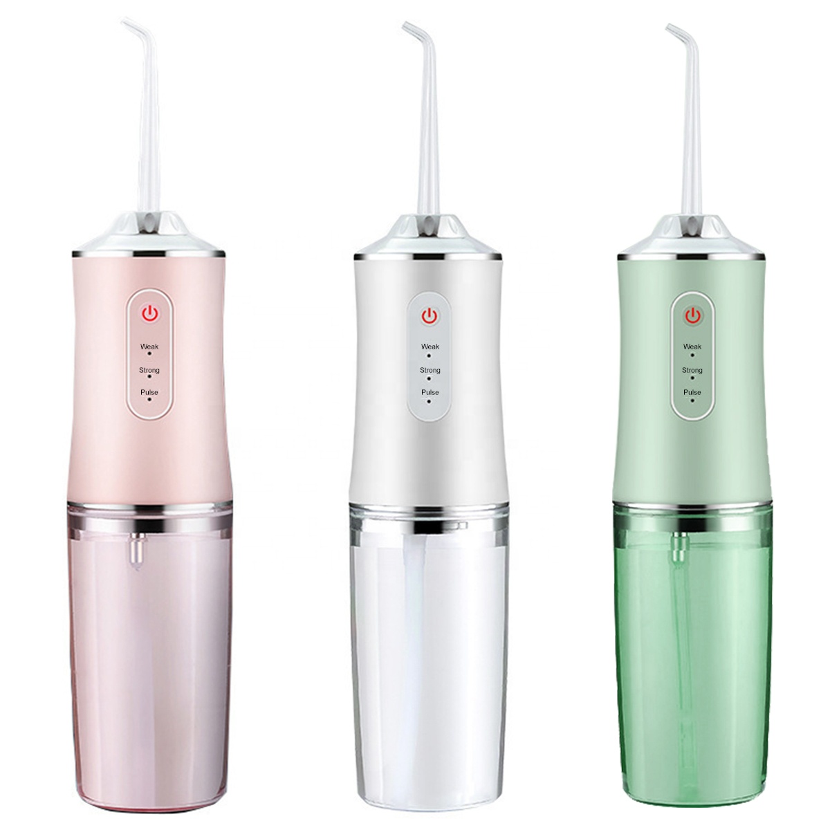 Hot Selling IPX7 Waterproof 3 Modes Dental Water Flosser Professional Cordless Dental Irrigator With Different Nozzles