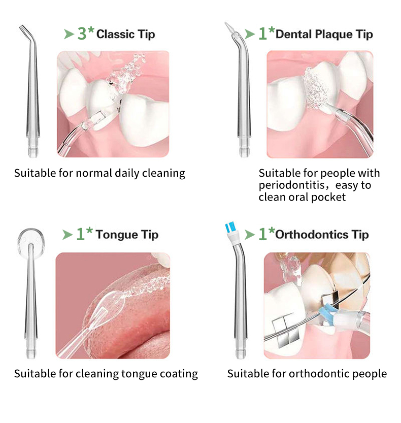 Oral Irrigator Teeth Water Flosser Water Dental Teeth Cleaner Portable Electric water flosser