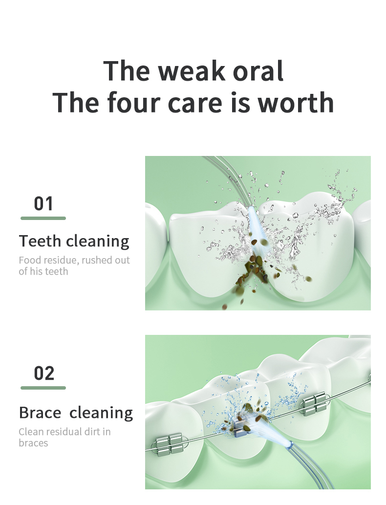 Oral Irrigator Teeth Water Flosser Water Dental Teeth Cleaner Portable Electric water flosser