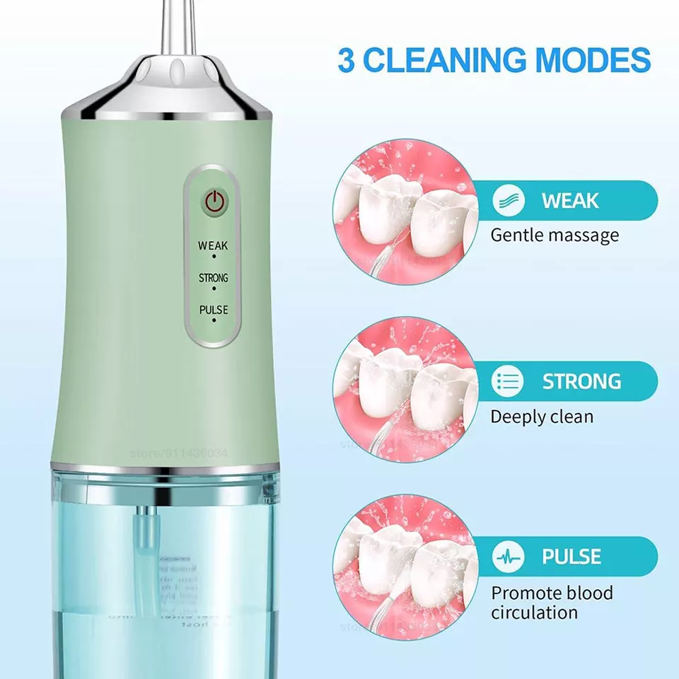 Oral Irrigator Teeth Water Flosser Water Dental Teeth Cleaner Portable Electric water flosser