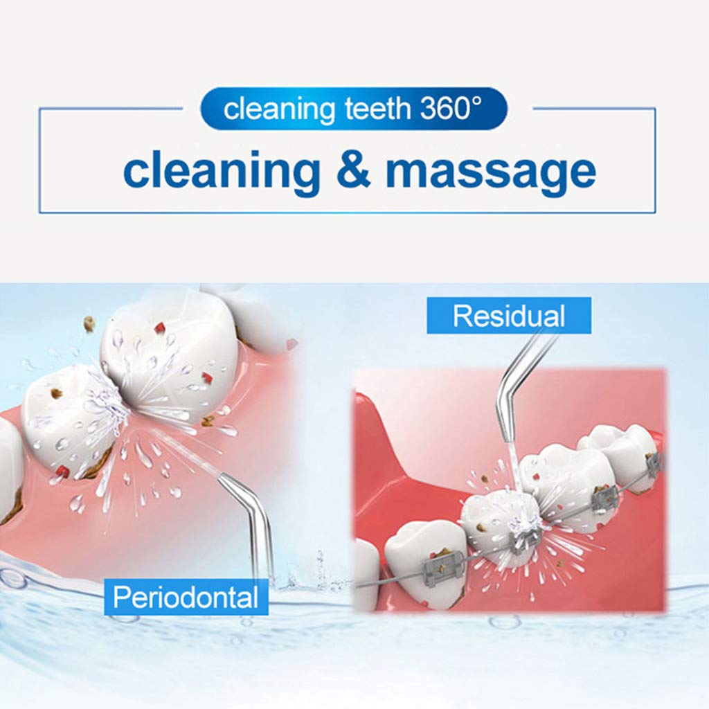   Box Accessory Dental Irrigator Nozzle Case Water Pick Power Flosser Flexible Tip