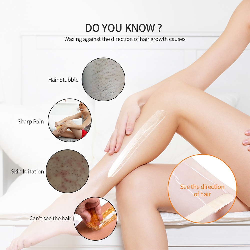 1000g Body Hair Removal wax bean wax depilatory painless hair remove product hard waxing beans for lady