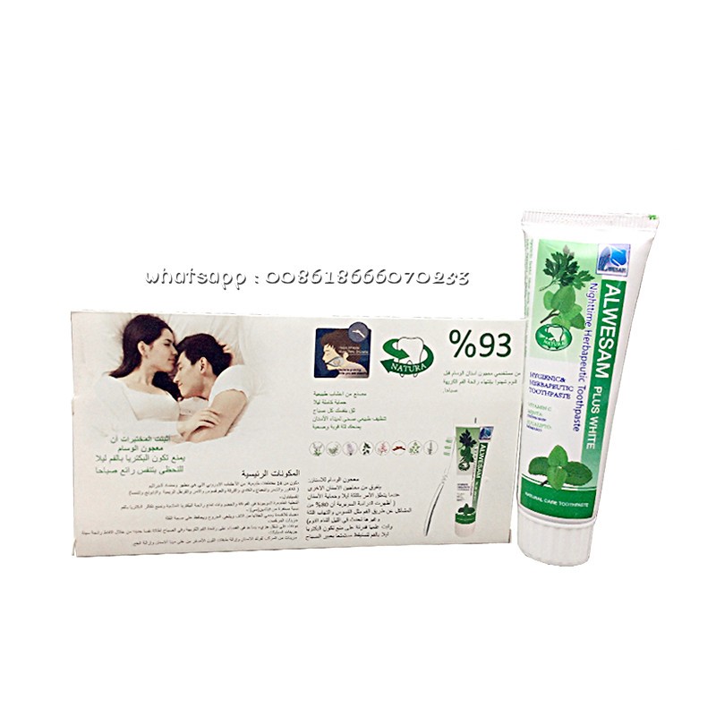 Hot sale toothbrush with toothpaste aloe vera leaf extract green gel natural toothpaste