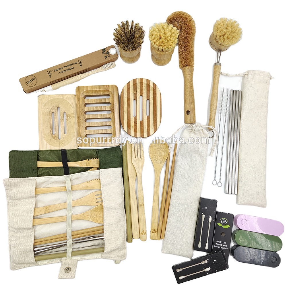  Private Label Soft Round Handle Bamboo Baby Adult Toothbrushes Travel Set Organic Eco Friendly For Adults