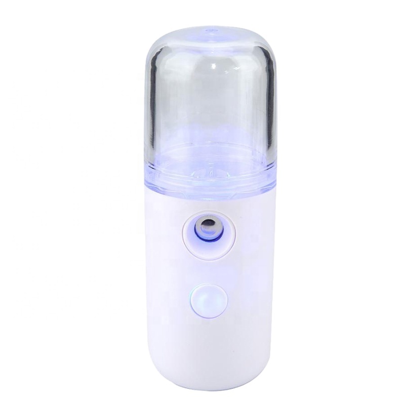 Hot Sale Portable 30ml  Water Tank Home Travel Use Beauty Nano Moisture Face Sprayer Portable Mini Facial Water Mister S