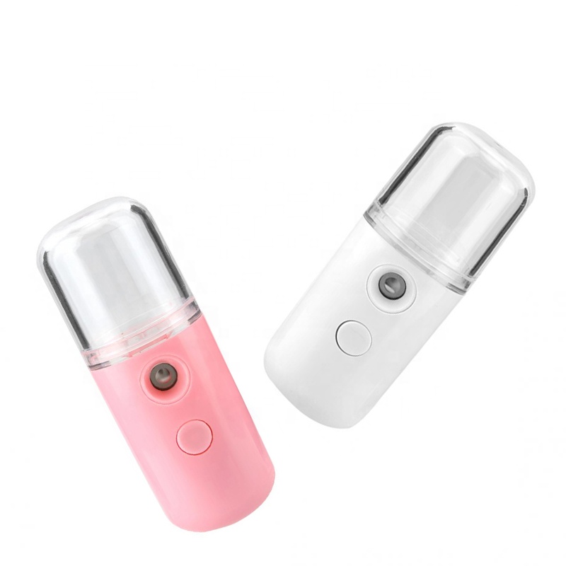 Hot Sale Portable 30ml  Water Tank Home Travel Use Beauty Nano Moisture Face Sprayer Portable Mini Facial Water Mister S