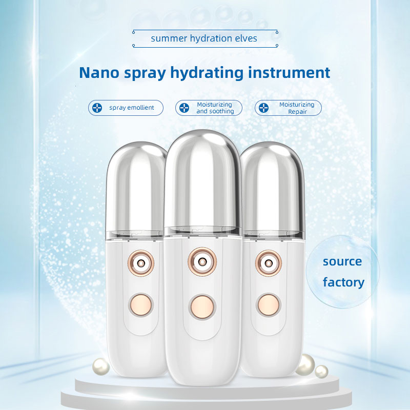  30ml Portable private label facial steamer handy electric fine water alcohol nano mist sprayer