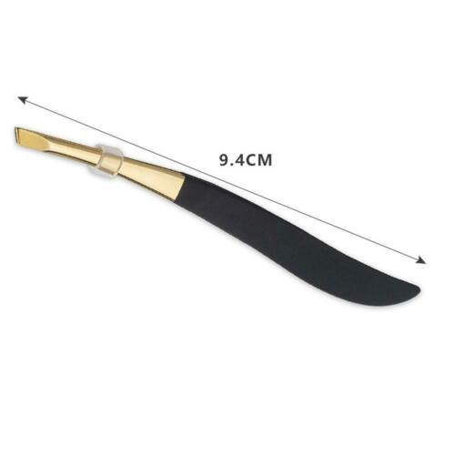 Professional Gold Eyebrow Tweezers Hair Beauty made Stainless Steel Tweezer
