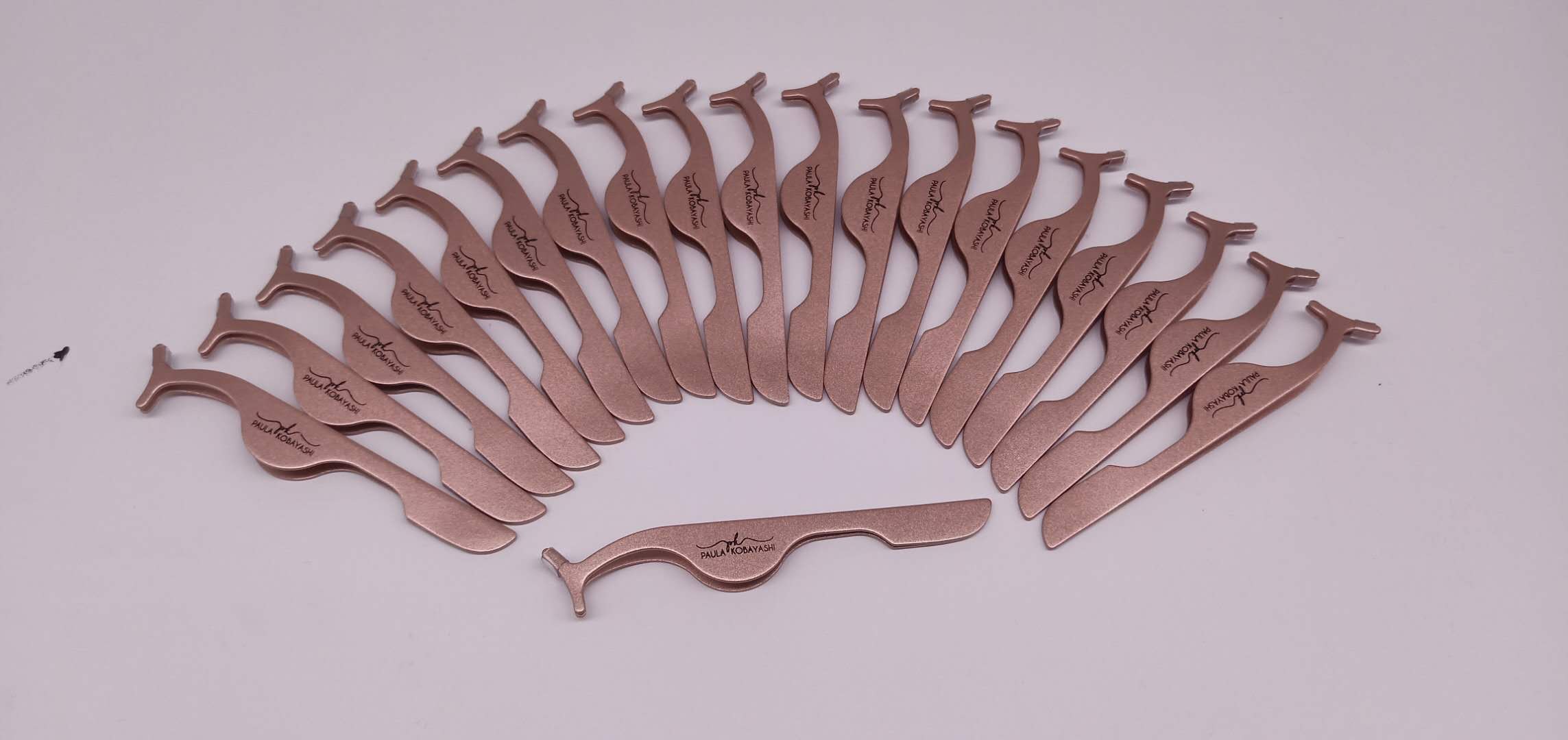 T-14  eyelash holder laah eyebrow applicator  tweezers private label