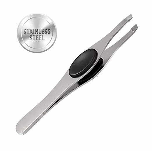 Soft Touch Slant Eyebrow Tweezer Set